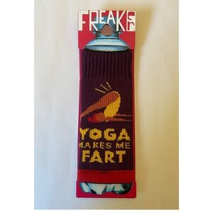 Freaker USA Yoga Makes Me Fart Bottle Sleeve Cozy Funny Novelty Gift